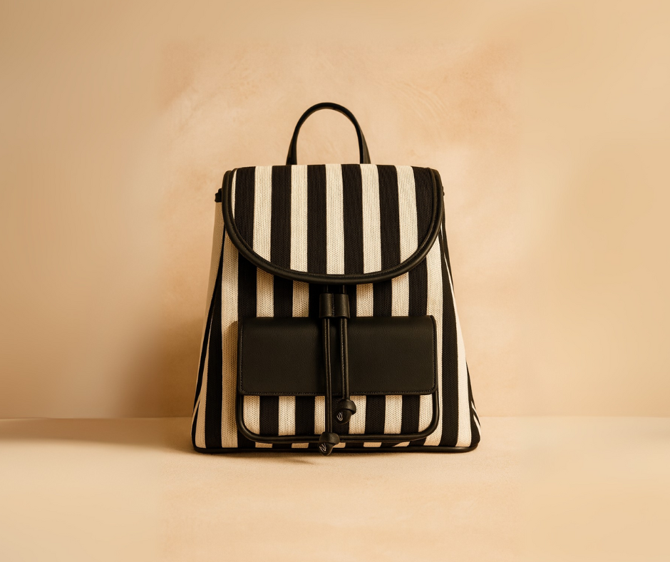 Premium Flyknitted And Leather Backpack