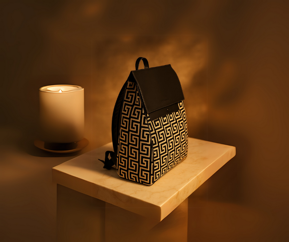 Sleek & Sustainable, Stylish, Cozy Carry, Warm  Weaves: Durable and Adorable Backpack